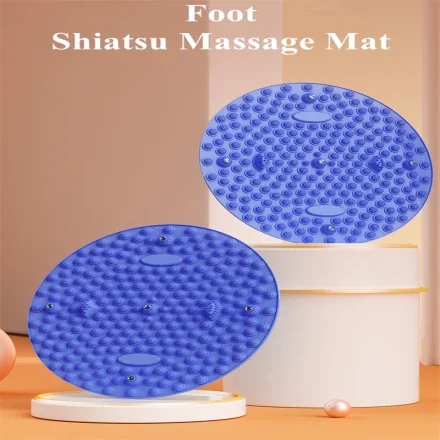 Foot Acupressure Коврик Massage Рефлексотерапия стоп Глубокая триггерная точка Массажер для ног Шиацу Коврик