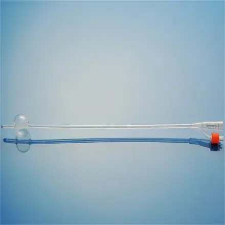Силиконовый CATHETER ДВУХ СТОРОН Двойная полость силиконовый CATHETER силиконовый CATHETER (стандарт с двумя люменами)