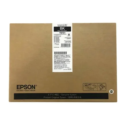 Epson WF-M5299a/WF-M5799a — Черный чернильный картридж (для моделей ) T9681 Черный чернильный картридж сверхвысокой емкости, 40 000 страниц