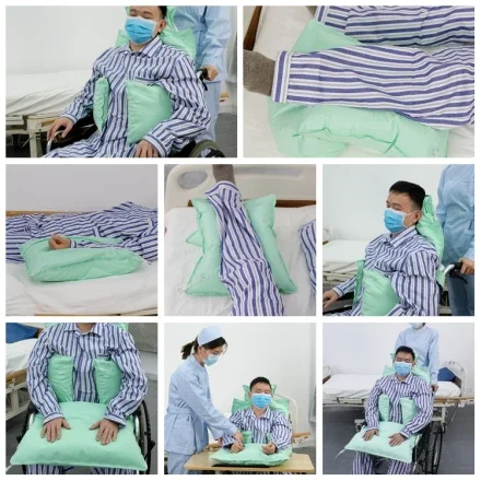P101 P102. . — Rehabilitation Позиционирующая подушка для больничных кроватей с ручками Гелевая подушечка для позиционирования для пациентов с травмами костей