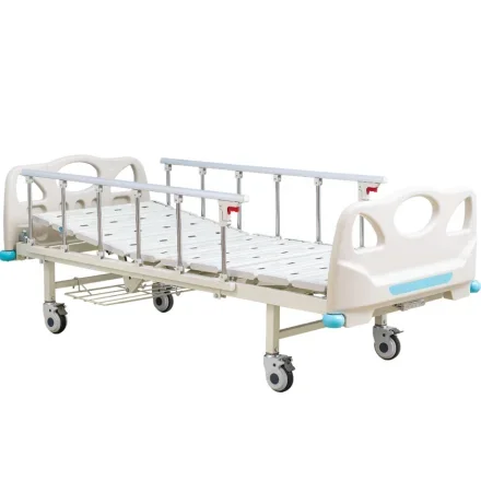 KS-S106yh — One Простая функция рукоятки ручной Больничная кровать для медицинских пациентов