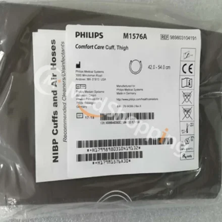 Philips M1576A — Манжета Comfort Care, ножка Thigh 989803104191 Манжета Comfort Care для многократного использования, Thigh M1008B, M1176A, M3000A, M3001A, M3002A, 860335, 862474, 862478, 863055, 863057,…