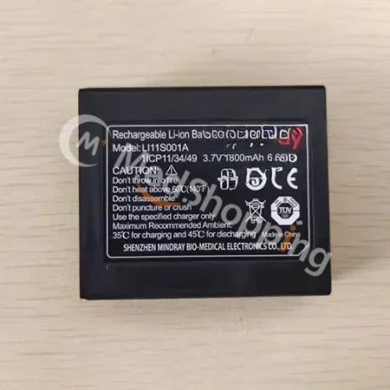 Mindray PM60 — Литиевый аккумулятор для монитора пациента LI11S001A 3. 7V1800MAH