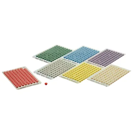 Thermo Fisher Scientific 4465RED — Корпус системы укупорки 960 Matrix, SepraSeal, предварительно открывающийся, красный