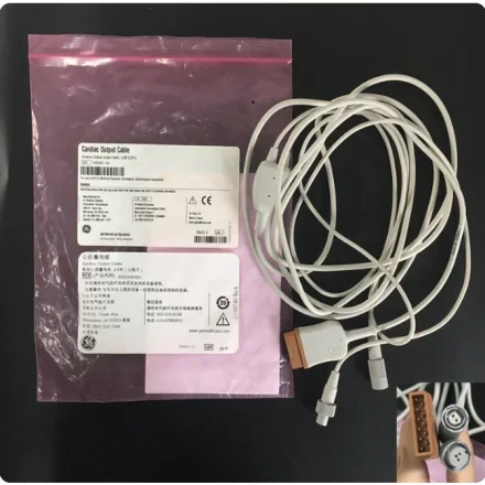 GE Healthcare DASH3000/4000 — Основной кабель CO для монитора ЭКГ, номер для заказа 2025248-001