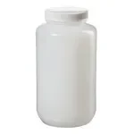 Thermo Fisher Scientific 2120-0005PK — Каждая большая бутылка Nalgene из полиэтилена высокой плотности с широким горлышком и крышкой, 2L