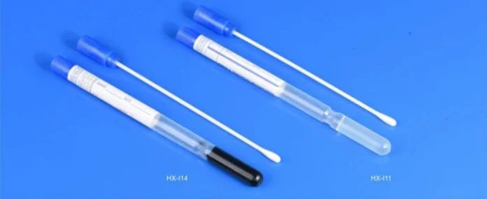 Consumables HX-I11 — Лабораторный Расходные материалы Женские тампоны с Cary-blair (отслаивающая упаковка)