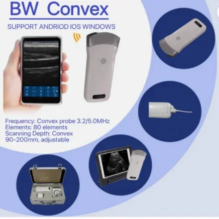 UProbe-3C — Беспроводной ультразвуковой сканер, портативная машина, поддержка iOS, Android, Windows