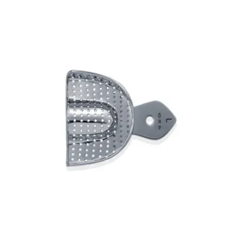 palate KQ-375 — Стоматологический Перфорированные оттискные ложки из нержавеющей стали 1# вкус