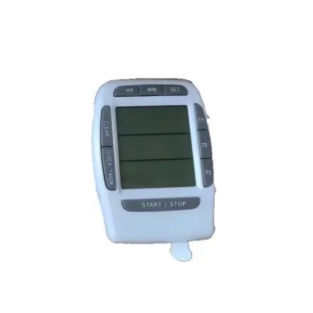 Цифровой Timer с секундомером Time Часы с дисплеем 3 канала Timer Упаковка в белой коробке для лаборатории, кухни, класса