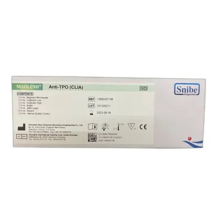 Snibe — MAGLUMI Anti-TPO Тестовый комплект ИХЛА, 50 тестов