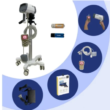 YDJ100D — Цифровая система камер Colposcope HD видео для экзамена Gynecological Cervical