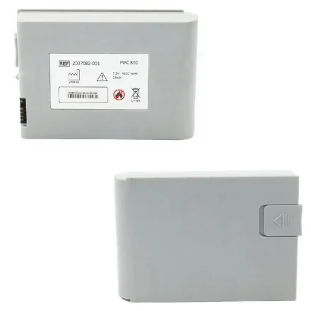 GE Healthcare MAC800 — Для аккумулятор для ЭКГ 2037082-001 2039944-001 литий-ионный аккумулятор 7, 4 В 4500 мА·ч
