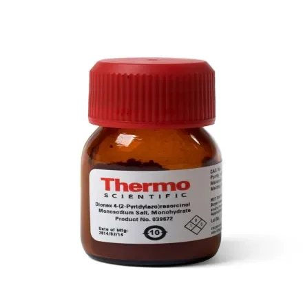 Thermo Fisher Scientific 39672 — Каждый 1 Dionex 4-(2-pyridine азо)резорцина мононатриевая соль (PAR)