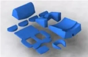 GE Healthcare E8848TB — Комплект накладок для груди