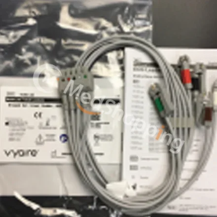 GE Healthcare 5-lead — Vyaire многоканальный провод ЭКГ. Сгруппированный набор, 5 выводов, Grabber, AHA, . 412681-001 DASH3000/4000/5000/2500, SOLAR8000/8000M S/5 AM/CAM B20/30/40/450/650/1800