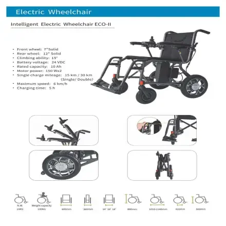 Intelligent Электрический Wheelchair
