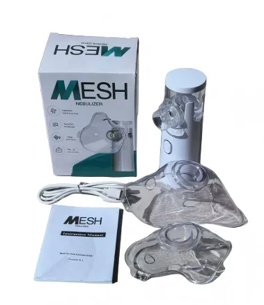 Ручной Silent Mesh Fine Mist Atomizer Портативная сетка небулайзер с 3 режимами для дома и путешествий