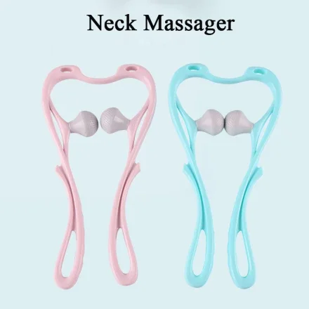 Custom Neck Массажный роликовый ручной массажер с двумя точками давления Neck