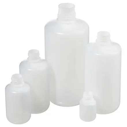 Thermo Fisher Scientific 362089-0016 — Упаковка из 125 бутылок Nalgene с узким горлышком из ПЭВП без крышек: оптом, 500 мл