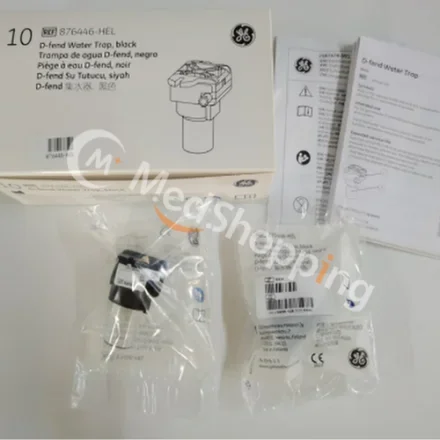 GE Healthcare 876446-HEL — Водосборник D-fend, черный Водосборник D-Fend, черный Упаковка из 10 шт. CARESCAPE R860 B105 B125 CARESCAPE B450, B650, B850 B20i