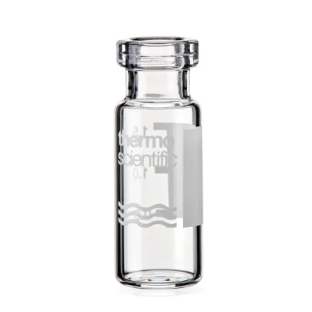 Thermo Fisher Scientific 6PCV11-1PT — Упаковка по 1000 флаконов SureSTART 2 mLClear флаконов со стеклянной обжимной крышкой, 1000 шт./мешок, 3класса