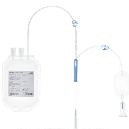 S450ML — Пленка Tubular Мешок для крови CPDA/CPD Мешок с одинарным соединением