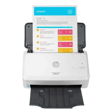 HP 2000 s2 — Scanjet Pro Сканер подачи бумаги Сканер Financial Central Edition