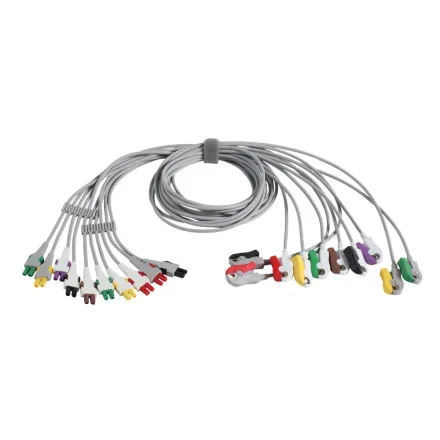 GE Healthcare E8899TB — LeadwireSet, Base10, Grabber, IEC, 1/упаковка