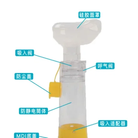 Oral-Nasal Аэрозольный ингалятор Spacer для взрослых и детей
