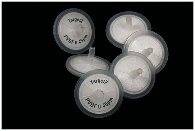 Thermo Fisher Scientific F2502-3 — Упаковка из 100 шт. Target2 Шприцевой фильтр из ПТФЭ, 0, 45 мкм, 30 мм, с фильтром предварительной очистки