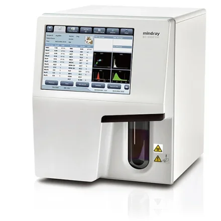 Mindray BC-5000vet — 5 Diff 5part Ветеринарный автоматический гематологический анализатор клеток крови CBC Тест более, точный для животных