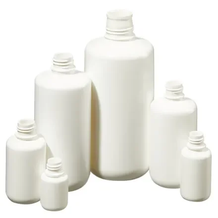 Thermo Fisher Scientific 362008-0002 — Упаковка 1000 шт. Nalgene Boston, круглые, непрозрачные, белые, из ПЭВП Бутылки без крышек: насыпью, 60 мл