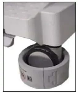 GE Healthcare E9605TB — Устройство защиты роликов 4Greyfor5″Caster