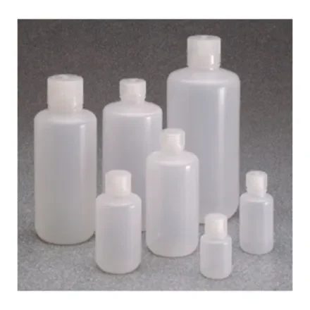 Thermo Fisher Scientific 312003-0032 — Упаковка 50 шт. Nalgene BostonRound с узким горлышком из полиэтилена низкой плотностиБутылки с крышками: россыпью, 1000 мл