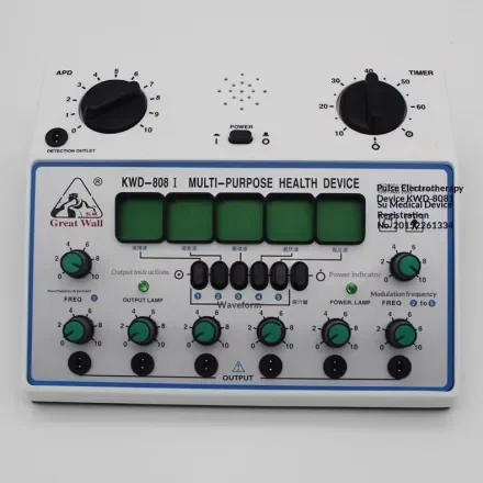 KWD-808I — 6-канальный импульсный электротерапевтический массажер для всего тела, набор для ухода с цифровым электростимулятором мышц