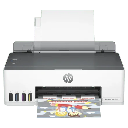 HP — Smart Tank 218 Подключенный беспроводной принтер с цветными чернилами Tank Беспроводной принтер Копирование Мобильный телефон Беспроводной студенческий дом