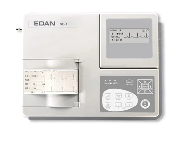 Edan SE-1 — Электрокардиограф ЭКГ — 1 канал с монитором