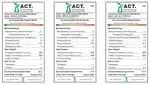 Thermo Fisher Scientific 2189-0004 — Упаковка из 72 шт. NalgeneEconomical Бутылка HDPE с широким горлышком и крышкой, 125 мл