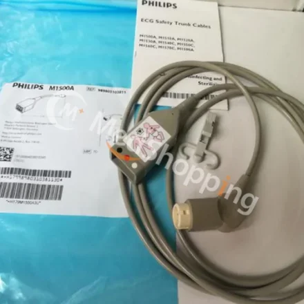 Philips M1500A — 3-проводные безопасные магистральные кабели ЭКГ, AAMI. Магистральный кабель пациента для 3 отведений ЭКГ AAMI M1001A, M1001B, M1002B, M3000A, M3001A, M3002A, M3535A, M3536A, M3536M,…