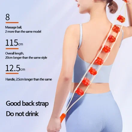 Customized Цветная ручная точка давления Шиацу Massage Роликовый корпус Шея ждет Leg Back Massager Pain Relief