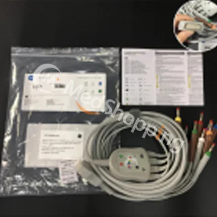 GE Healthcare guide 3. 2M/limb — Интегрированный аппарат ЭКГ 12 отведений, 15 контактов, американский стандарт, головка типа «банан» 4. 0, нагрудная направляющая 3, 2 м/направляющая для конечностей, 3, 6 м 2104727-001…