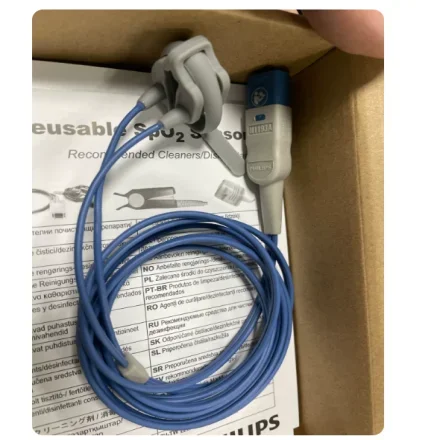 Philips D-Type 8-Needle — Встроенный импульсный датчик окисления 8-игла Встроенный импульсный датчик окисления M1193A