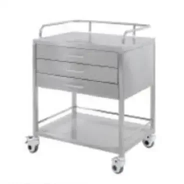 trolley SM-015 — Нержавеющий стальная медицинская тележка
