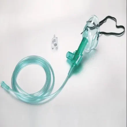 LB1210 — Одноразовый Регулируемая маска Venturi Кислородная маска из ПВХ Venturi Дыхание Venturi Распылитель из ПВХ, кислородная маска