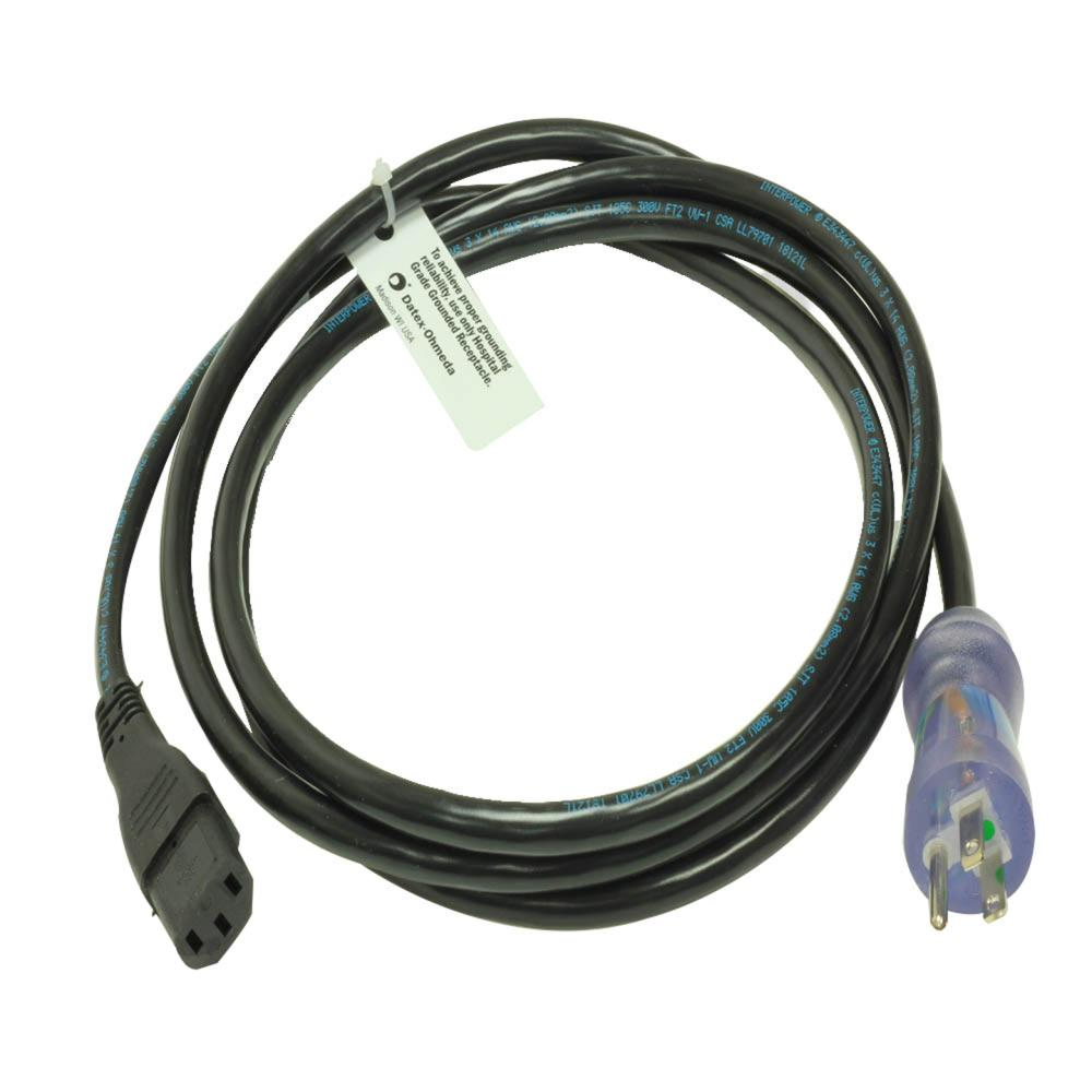 GE Healthcare E10352TB — Шнур питания NEMA5-15 со стандартным разъемом IEC60320 assembly15